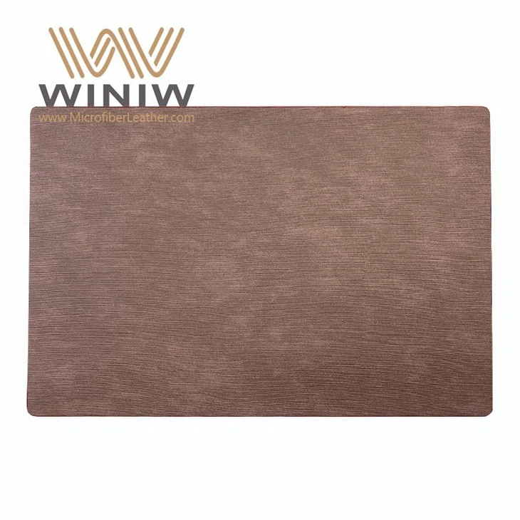 Brown Non-Woven Fabric Leather Factory For Desk