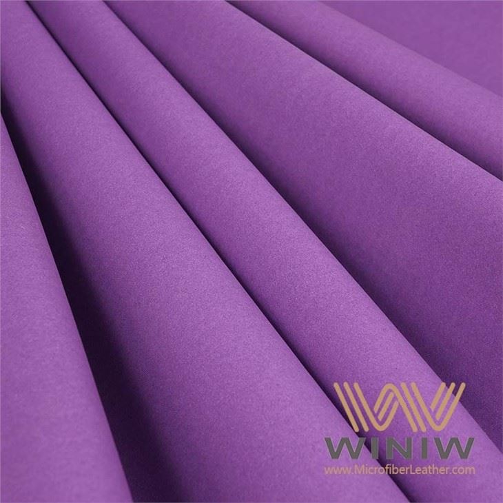 1.2-1.4mm White PU Microfiber Leather Material For Nurse Shoes