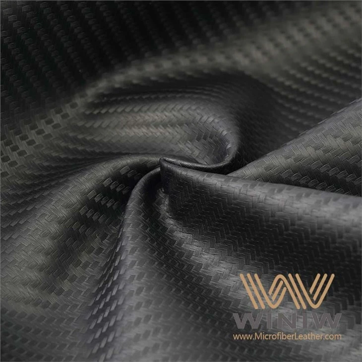 High Temperature Resistance Carbon Microfiber Leather For Automotive