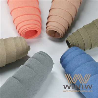 Material sintètic de 2 mm Microsuede PU Cuir vegana